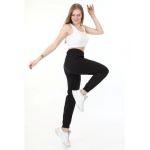 Pantaloni sport cu talie inalta, en-gross
