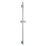 Bara cu suport pentru dus, Wenko, Classic, 90 cm, inox, gri