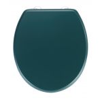 Capac de toaleta, Wenko, Prima, 37 x 41 m, mdf, verde inchis mat