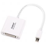 1x miniDisplayPort Male - 1x DVI-D Female, alb