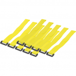 Cable Tie with velcro, yellow