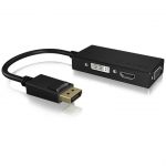 IcyBox Adapter DisplayPort -&gt; HDMI/DVI-D/VGA 3-in-1