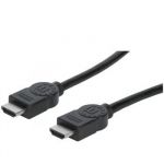 Manhattan cablu monitor HDMI/HDMI 1.4 Ethernet 3m negru contacte nichelate