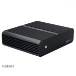 Mini ITX carcasaComputer Euler, Fanless, Aluminiu,THIN, VESA montabil,120W