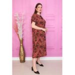 Rochie batal cu imprimeu, en-gross