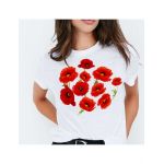 Tricou feminin flori, Beauty Flower, engros