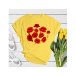 Tricou feminin flori, Beauty Flower, engros