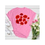 Tricou feminin flori, Beauty Flower, engros