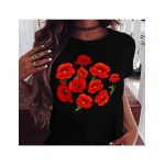 Tricou feminin flori, Beauty Flower, engros