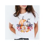 Tricou feminin flori, Fall Flower, engros