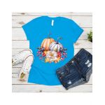 Tricou feminin flori, Fall Flower, engros
