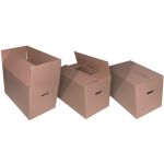 Cutii cu manere, 550 x 320 x 350 mm, 10 bucati/set
