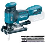 DJV181Z - Fierastrau pendular fara acumulatori si incarcator, Li-Ion, 18 V, - Ah, motor fara perii, functie suflare praf, led iluminare, prindere rapida accesorii, turatie reglabila, functie pendulare