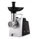 Masina de tocat carne, Tefal HV1, 1400 W, 3 cilindri feliere, functie reverse, negru