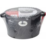 Gratar BBQ Bucket, 34.5x20 cm, metal, negru mat