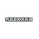 Cap prelungitor cu sase posturi YW-5816 cu contacte de împământare