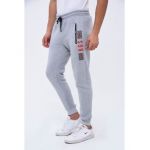 Pantaloni vatuiti pentru barbati, inscriptie "B.G.S", en-gross