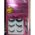 Set 3 Perechi de Gene False 6D Magnetice, Aplicator si Tus Eyeliner Model 05, ENGROS