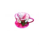 ​Suport decorativ ceșcuță pentru aranjamente florale engros