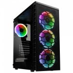 Observatory Lite Mesh RGB Midi-Tower - Negru