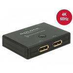 18750, DisplayPort 2 - 1 Comutator bidirecțional 4K 60 Hz