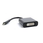 1x USB tip C Male - 1x DVI-I Female, negru