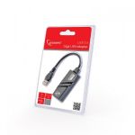 1x USB 3.0 Male - 1x RJ45 Female Black