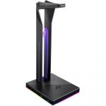 Stand casti ASUS ROG Throne iluminare RGB negru