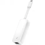1x USB tip C Male - 1x RJ-45 Female White