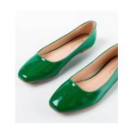 Balerini dama Engros, model Perry, verde