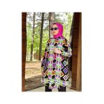 Cămașă damă cu model negru Engros