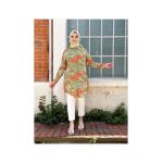 Cămașă damă, verde, cu model Engros