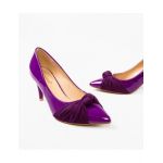 Pantofi cu toc dama Engros, model Olymp, mov