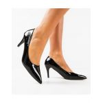 Pantofi cu toc dama Engros, model Plevny, negru