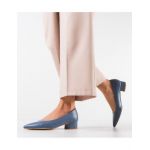 Pantofi cu toc dama Engros, model Rudd, albastru