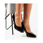 Pantofi cu toc dama Engros, model Ryky, negru