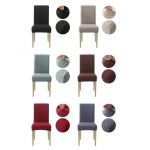 Set 6 huse scaune cu elastic Alexia ,Engros