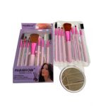 Set pensule fard 7 bucati+OGLINDA en-gross