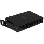 2.5in SATA/SAS SSD/HDD to 3.5in SATA Hard Drive Converter - Storage bay adapter - 3.5 to 2.5 - black - 25SATSAS35 - storage bay adapter