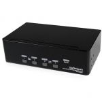 4-Port Dual KVM Switch with Audio for DVI Computers - Built-in USB Hub (SV431DD2DUA) - KVM / audio / USB switch - 4 ports