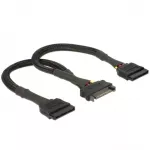 60135, power cable - SATA power to SATA power - 25 cm