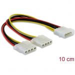 82100, power splitter - 4 pin internal power to 4 pin internal power - 11 cm