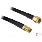 88430, antenna extension cable - 2 m - black
