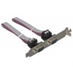 89268, serial panel 9 pin serial header to DB-9