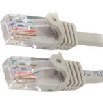 45PAT15MGR, 15m Gray Cat5e / Cat 5 Snagless Patch Cable - patch cable - 15 m - gray