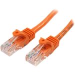 45PAT2MOR, 2m Orange Cat5e / Cat 5 Snagless Patch Cable - patch cable - 2 m - orange
