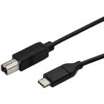 USB C to USB B Printer Cable - 10 ft / 3m - USB C Printer Cable - USB C to USB B Cable - USB Type C to Type B (USB2CB3M) - USB-C cable - 3 m
