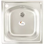 Chiuveta ETL 610-36 Dekor, 435x455mm, inox dekor texturat