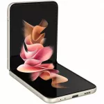Galaxy Z Flip 3, 120Hz Dynamic AMOLED 2X, Snapdragon 888, 256GB, 8GB RAM, Dual SIM, 5G, Tri-Camera, Cream