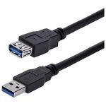 StarTech USB 3.0 A 1m M/F black USB3SEXT1MBK